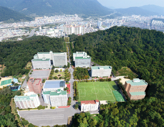 창신대학교 전경. <부영그룹 제공>